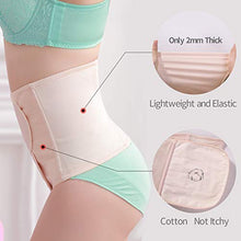 Load image into Gallery viewer, Artist Seyo C Section Recovery Belt Postpartum Belly Band Wrap Abdominal Binder Post Partum Women Belly Belt Pregnancy Belt X-Large Beige
