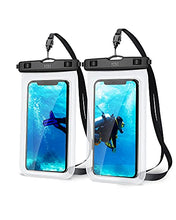 Load image into Gallery viewer, YOSH IPX8 Waterproof Phone Case, Underwater Phone Pouch Dry Bag for Swimming Raining Dustproof for iPhone 12 11 pro max XS XR X 8 7, Samsung S20 S10 S9, Huawei P30 P20 & More -up to 7.0” 2-Pack