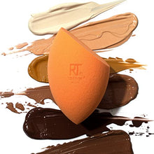Load image into Gallery viewer, REAL TECHNIQUES Miracle Complexion Makeup Sponge for full cover foundation (Packaging and Colour May Vary) Orange