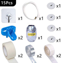 Load image into Gallery viewer, PartyWoo Balloon Garland Kit, Balloon Arch Kit Pack of Balloon Decorating Strip, Balloon Knotter, Wall Hooks, Balloon Glue, Balloon Ribbon for DIY Balloon Garland, DIY Balloon Arch