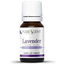Load image into Gallery viewer, Fuse Scent Lavender Essential Oil - 100% Pure & Natural – Scented Oil, UNDILUTED, Premium – Perfect for Aromatherapy, Relaxation & More! – 10ml