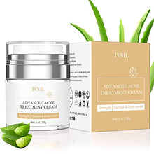 Load image into Gallery viewer, Acne Treatment Cream Ivnil Anti Acne Spot Treatment For Face, Back, Inner Thigh Butt, Anti Acne Cream For Teenagers Suitable For Sensitive Skin Natural Ingredients 30ml