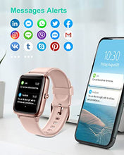 Load image into Gallery viewer, GRV Smart Watch,Fitness Watch with Heart Rate Monitor,Sleep Tracker,Sports Fitness Tracker Watch Pedometer Call SMS Notification Smartwatch for Women Men