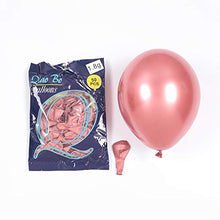 Load image into Gallery viewer, 134pcs Macaron Orange Balloon Garland Arch Kit Metallic Chrome Ballons with 4D Globos and Rose Gold Confetti Latex Balloon Wedding Birthday Party Decor Baby Shower (Gold Pink Rose Gold)