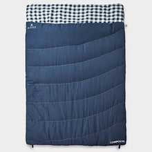Load image into Gallery viewer, Hi-Gear Composure Double Sleeping Bag, Navy, One Size