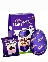 Load image into Gallery viewer, Cadbury 5 Medium Chocolate Easter Egg Bundle - Creme Egg Buttons Mini Caramel Freddo