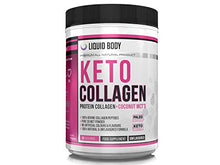 Load image into Gallery viewer, Liquid Body Keto Collagen Protein Peptides, MCT Oil Collagen Blend, 400G Tub, Ketogenic and Paleo Friendly, Hydrolysed Grass Fed Bovine Collagen (Collagen Peptide Supplement) Fits Low Carb Diet