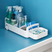 Load image into Gallery viewer, YouCopia 50261 RollOut Caddy Under Sink Organizer, One Size, White
