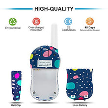 Load image into Gallery viewer, QNIGLO Rechargeable Kids Walkie Talkies, 8 Channels, 2 Mile Long Range, Voice Activated PMR Walkie Talkie Set Built-in Rechargeable Batteries for Girls/Boys/Adults