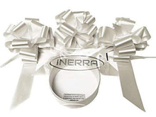 Load image into Gallery viewer, INERRA Wedding Car Decoration Kit - 3 x Large Pre-Assembled 7” Bows with 14-Loops and 7 Metres of Ribbon – With Colour Match (White)