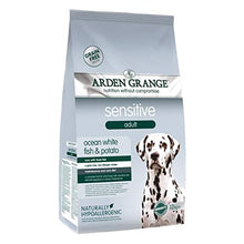 Load image into Gallery viewer, Arden Grange Sensitive Adult Dry Dog Food Grain Free, Fresh Ocean White Fish and Potato, 12 kg