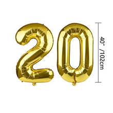 Load image into Gallery viewer, MIAHART 2022 Graduation Party Decoration 2022 XXL Set,2022 Giant Foil Balloons, Black Gold and White Balloon Kit Foil Balloon Decorations for Graduation Theme Party Supplies