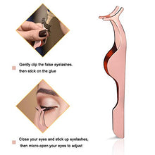 Load image into Gallery viewer, False Eyelashes, 3D Faux Mink False Lashes Reusable Long Thick Eyelashes for Makeup Eyelashes Extension, 4 Pairs Hand-made Dramatic Fake Eye Lashes with Eyelashes Clip (G102)