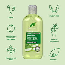 Load image into Gallery viewer, Dr Organic, Organic Aloe Vera Shampoo, Natural , Vegan , Cruelty Free , Paraben & SLS Free , Eco Friendly Recyclable Packaging, For Women & Men, Palm Oil Free, 265ml