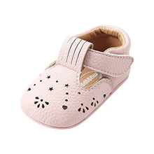 Load image into Gallery viewer, ESTAMICO Baby Girls Sneakers PU Leather Anti-Slip Summer Infant Prewalker Shoes Pink 0-6 Months