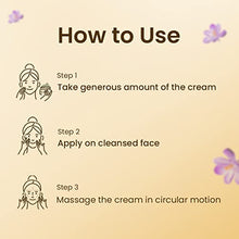 Load image into Gallery viewer, Blue Nectar Ayurvedic Anti Aging Cream for Women for Collagen Boost and Deep Moisturizer for Face | Naturally Skin Firming Face Cream with Saffron Sandalwood (14 Herbs, 50g)