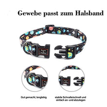 Load image into Gallery viewer, Roses&Poetry Dog Collar With Colourful Star Patterns,Adjustable Durable Puppy Collars for Small Medium Large Dogs(Star-L)