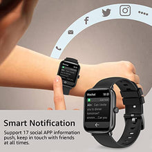 Load image into Gallery viewer, ASWEE Smart Watch for Women Men Kids, 1.69'' Full Touch Screen Fitness Tracker with Health Tracking and Heart Rate Sleep Monitor, IP68 Waterproof Outdoor Sports Watch with Pedometer for Android iOS