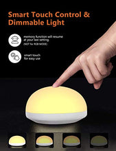 Load image into Gallery viewer, Night Light Baby, Touch Control, Color-Changing Modes, Adjustable Brightness, USB Rechargeable, Breastfeeding Light for Kids, Toddler