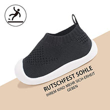 Load image into Gallery viewer, Infant Children Boys and Girls Size 3.5 Black Flying Mesh Sports Shoes Casual Shoes Net Shoes Toddler Shoes Baby Girl Boys Soft Soles Sneakers Slip-On 1-4 Year Black