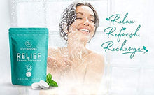 Load image into Gallery viewer, BodyRestore Shower Steamers (Pack of 15) Gifts for Women and Men - Eucalyptus & Peppermint Essential Oil Scented Aromatherapy Bath Bomb for Your Shower, Nasal Congestion Relief Shower Tablets
