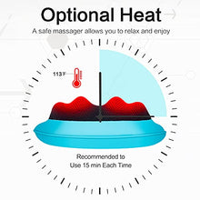 Load image into Gallery viewer, Shiatsu Neck Back Massager Pillow with Heat, Deep Tissue Kneading Massage for Back, Neck, Shoulder, Leg, Foot, Perfect Gift for Men Women Mom Dad, Stress Relax Mothers Day, Fathers Day
