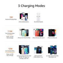 Load image into Gallery viewer, Amazon Basics 10W Qi Certified Wireless Charging Stand