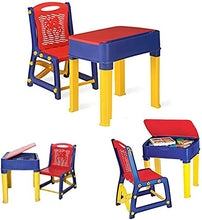 Load image into Gallery viewer, Elex® Children Study Table and chair Kids Study table Desk toddler chair furniture study chair and desk for children boys and girls gift set