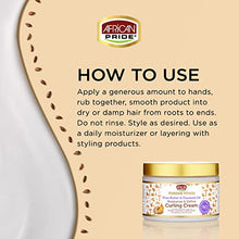 Load image into Gallery viewer, African Pride Moisture Miracle Shea Butter & Flaxseed Oil Moisturize & Define Curling Cream 12 oz
