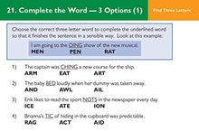 Load image into Gallery viewer, New 11+ CEM Revision Question Cards: Verbal Reasoning Cloze - Ages 10-11: superb revision for the 2022 tests (CGP 11+ CEM)
