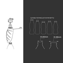 Load image into Gallery viewer, RoyalCare Portable Pet Water Bottle, Reversible & Lightweight Water Dispenser for Dogs and Cats, Made of Food-Grade Silicone (Green)