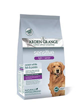 Load image into Gallery viewer, Arden Grange Sensitive Light/Senior Dry Dog Food, Fish, 12 kg