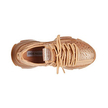 Load image into Gallery viewer, Steve Madden Women's Maxima Sneaker, Rose Gold, 5.5 UK