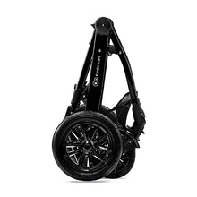 Load image into Gallery viewer, Kinderkraft Pram 3 in 1 Set MOOV, Travel System, Baby Pushchair, Buggy, Foldable, with Infant Car Seat, Accessories, Rain Cover, Footmuff, for Newborn, from Birth to 3 Years, Black
