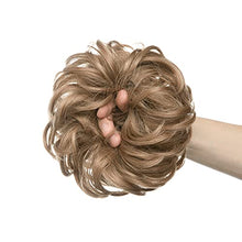 Load image into Gallery viewer, Hair Buns Hair Piece Hair Scrunchies for Girls Thick Hair Extension Bun Messy Curly Ponytail Extensions Updo Chignon