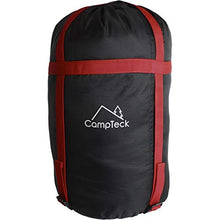 Load image into Gallery viewer, CampTeck U6954 - Lightweight Compression Bag Stuff Sack Water Resistant Compression Sack for Sleeping Bag, Clothes Storage, Travel, Camping, Outdoor - Black