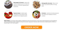 Load image into Gallery viewer, ✅KETO ACTIVES Premium - The Best Diet Supplement for Weight Control, 100% Natural Ingredients, Enormous Fat Burning, removes Body Fat on The Waist, Hips and Legs, 60 Capsules
