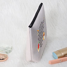 Load image into Gallery viewer, BNQL Teacher Appreciation Gifts Makeup Pouch Thank You Teacher Gifts from Student Teacher Cosmetic Bag Zipper Travel Toiletry Bag (Teacher Bag)