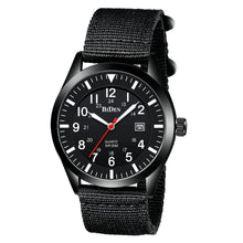 Load image into Gallery viewer, Mens Watches Military Watches for Men Military Army Watch Analogue Quartz Waterproof Wrist Watches for Men Date Display Nylon Tactical Field Sports Minimalist Watches