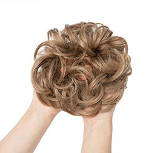 Load image into Gallery viewer, Hair Buns Hair Piece Hair Scrunchies for Girls Thick Hair Extension Bun Messy Curly Ponytail Extensions Updo Chignon