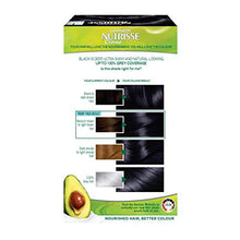Load image into Gallery viewer, Garnier Nutrisse Permanent Hair Dye, Natural-looking, hair colour result, For All Hair Types, 1 Black
