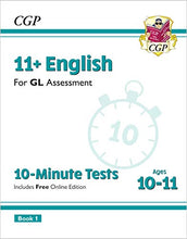 Load image into Gallery viewer, 11+ GL Ages 10-11: 10-Minute Tests Bundle for English, Maths, Verbal and Non-Verbal Reasoning
