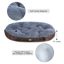 Load image into Gallery viewer, DOGSIR Dog Bed Large Washable Dog Pillow Cat Bed Orthopedic Soft Puppy Kennel Protect The Dog's Spine And Improve Sleep Anti-Slip Waterproof Bottom,XXXL Brown,106*76*11CM