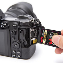 Load image into Gallery viewer, RitzGear Video Pro SD Card UHS-II 64GB SDXC Memory Card U3 V90 A1, Extreme Performance Professional Sd-Card (R 280mb/s 250mb/s W)