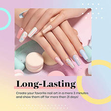 Load image into Gallery viewer, Beetles Gel Nail Polish - 20 Pcs Gel Nail Polish Set Pastel Paradise Soak Off Nail Gel Polish Nude Gray Pink Blue Glitter Gel Polish Starter Kit with Glossy Matte Top Base Gel Coat Easter Decoration