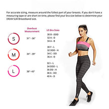 Load image into Gallery viewer, DREAM SLIM No-Bounce High-Impact Breast Support Band Extra Sports Bras for Women Adjustable Straps, Pink, L