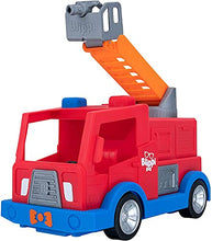 Load image into Gallery viewer, Blippi BLP0159 Truck-Fun Freewheeling Features Including 3 Firefighter and Fire Dog, Sounds and Phrases-Educational Vehicles for Toddlers and Young Kids, Red