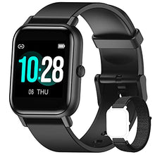 Load image into Gallery viewer, Blackview Smart Watch, 1.3"Touch Screen Fitness Watch with Blood Oxygen, Heart Rate, Sleep Monitor, 5ATM Waterproof Activity Tracker with Pedometer Stopwatch, Smartwatch for Men Women for Android iOS