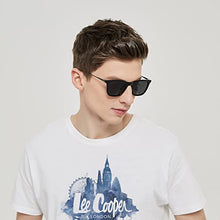 Load image into Gallery viewer, Lee Cooper Square Polarized Sunglasses for Men Women - UV Protected Plastic Frame Sunnies
