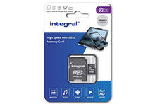 Load image into Gallery viewer, Integral UltimaPro - Memory Card 16 GB microSDHC/XC 100MB/s Class 10 UHS-I U1/ V10 + Adapter